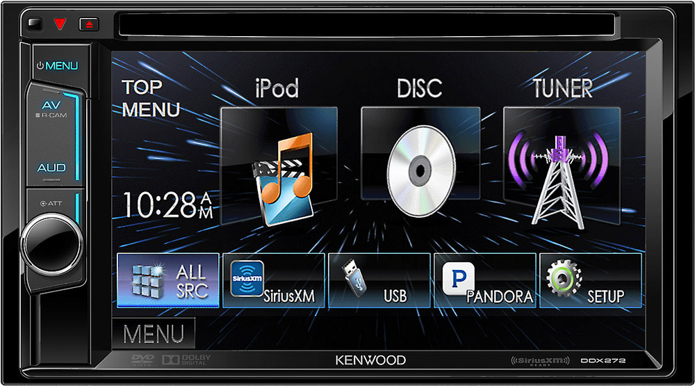 Kenwood car entertainment system