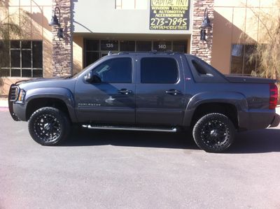 Chevrolet Avalanche With Suspension Upgrades
